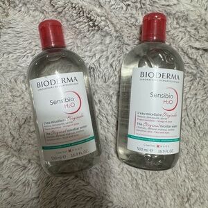 TWO Bioderma Sensibio H2O Micellar Water - Red Cap